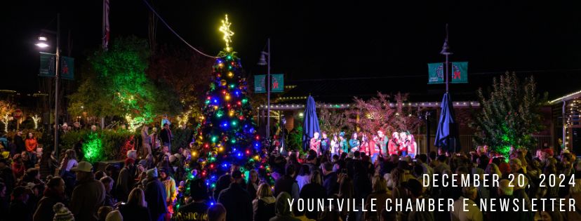 Yountville Chamber: December 20 Newsletter